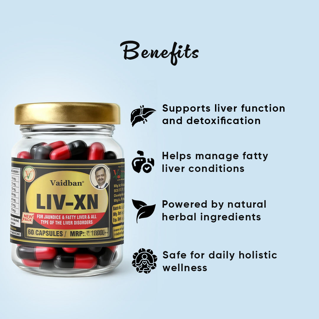 Vaidban LIV-XN Capsules - 60 Caps