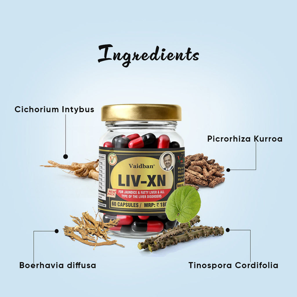 Vaidban LIV-XN Capsules - 60 Caps