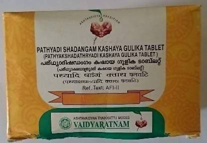 Vaidyaratnam Pathyakshadathryadi Kasaya Tablet - 100 Tabs