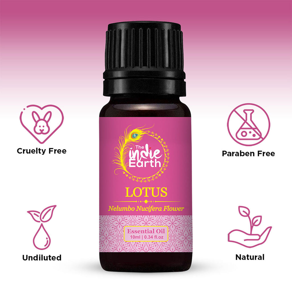 The Indie Earth Lotus Essential Oil - 10 ml