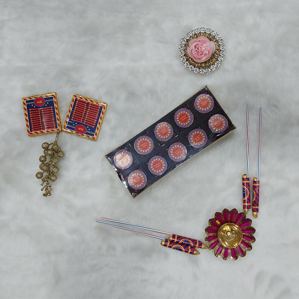 Dibha Ruchoks Diwali Premium Chocolate Zameen Chakri Gift Pack