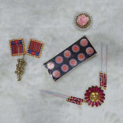Dibha Ruchoks Diwali Premium Chocolate Zameen Chakri Gift Pack