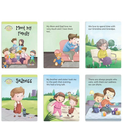 Jolly Kids Good & Happy Living The Emotional Way Story Books (Set of 8) Learning Stories about Feeling and Emotions| Ages 3 - 8 years