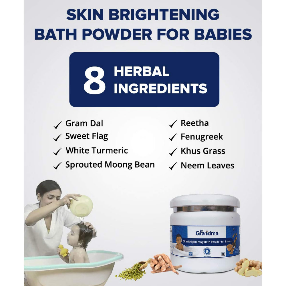 By Grandma Homemade Herbal Baby Bath Powder