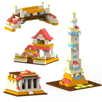 Webby 4 in 1 Young Designer ABS Toy Set for Kids (161 Pcs)