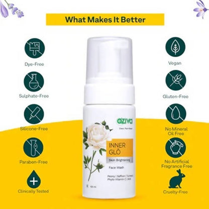OZiva Inner Glo Skin Brightening Facewash