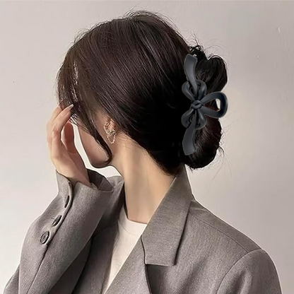 Bronson Professional Hair Claw Clip Hair Clutcher - Matte Black