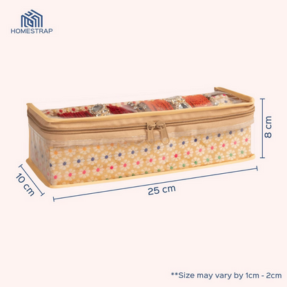 Homestrap Single Rod Storage Bangle Box - Golden