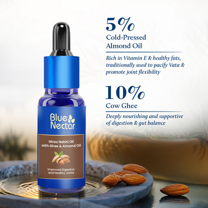 Blue Nectar Niraa Nabhi Oil with Almond Oil