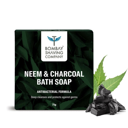 Bombay Shaving Company Charcoal and Neem Bath Soap for Men