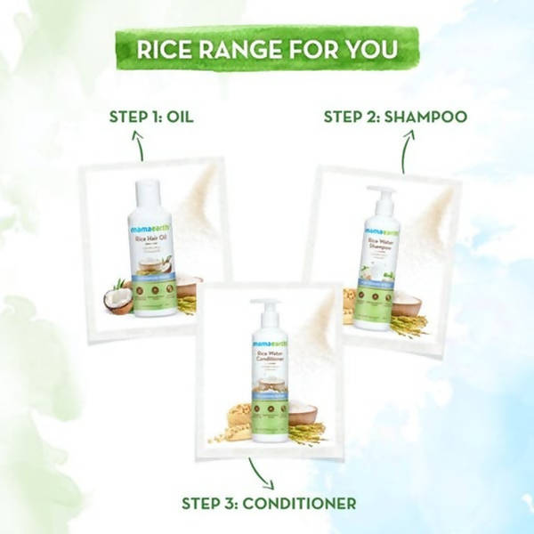 Mamaearth Rice Water Conditioner With Rice Water and Keratin - 250 ml