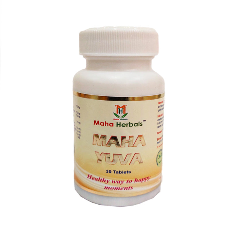 Maha Herbals All-Natural Herbal Tablet Formula â€“ 30 Tablets