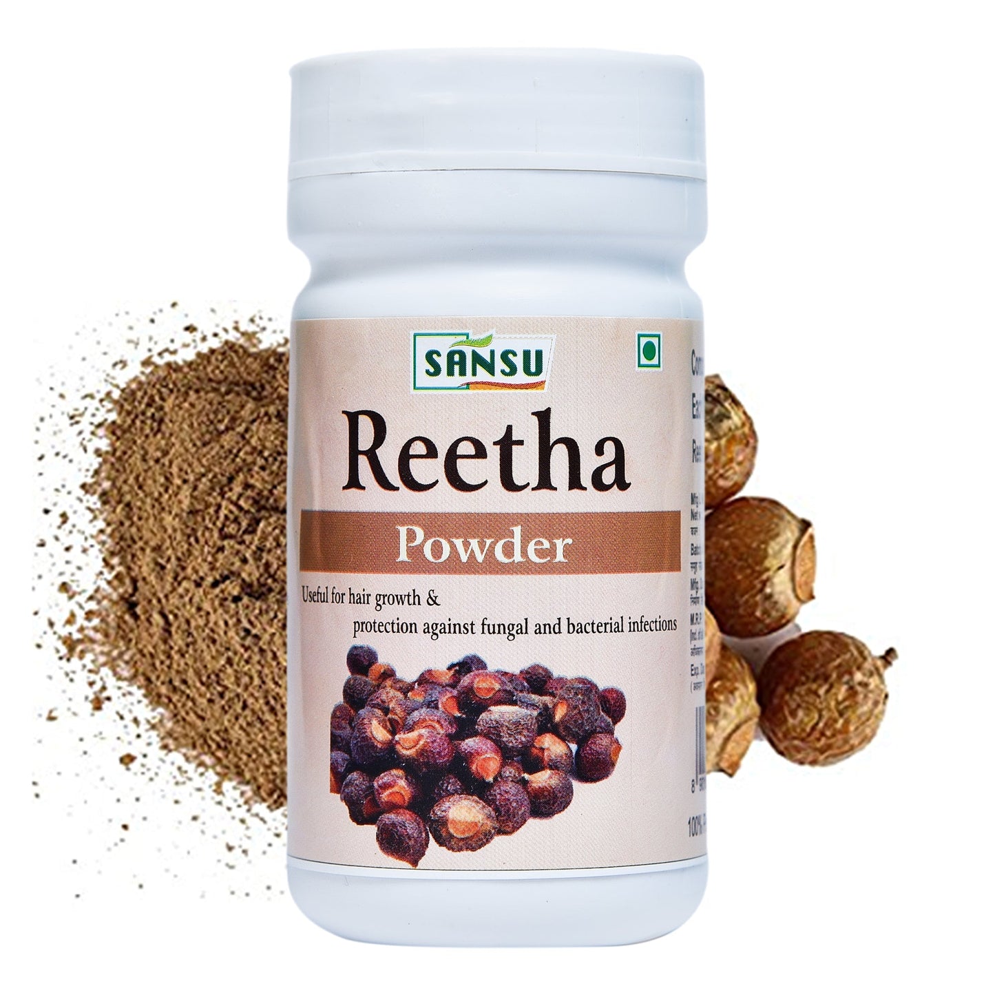 Sansu Reetha Powder - 100 gms