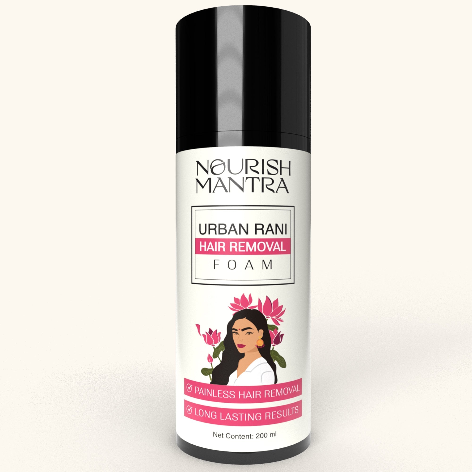 Nourish Mantra Urban Rani Hair Removal Foam - 200 ml
