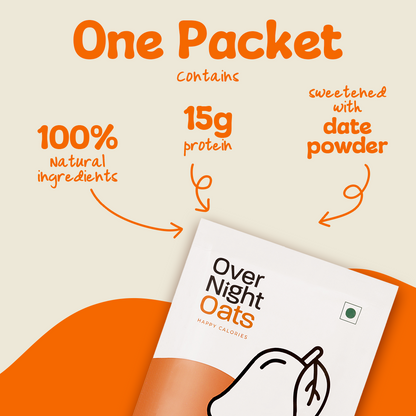 OverNightOats Mango Custard