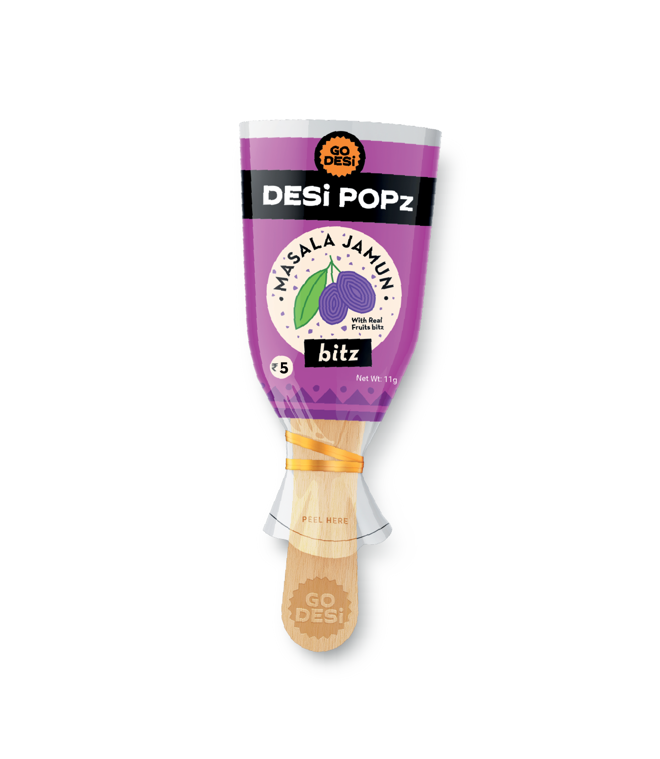 Go Desi Masala Jamun Popz - 50 PCS - 400 gms