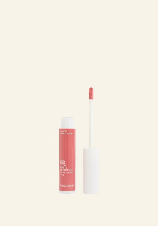 The Body Shop Matte Lip Butter- Nairobi Camellia - 7 ml
