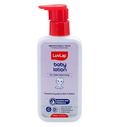 LuvLap Baby Lotion with Milk Protein