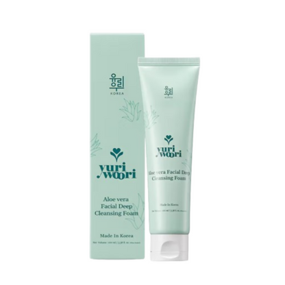 Yuri Woori Aloevera Facial Deep Cleansing Foam