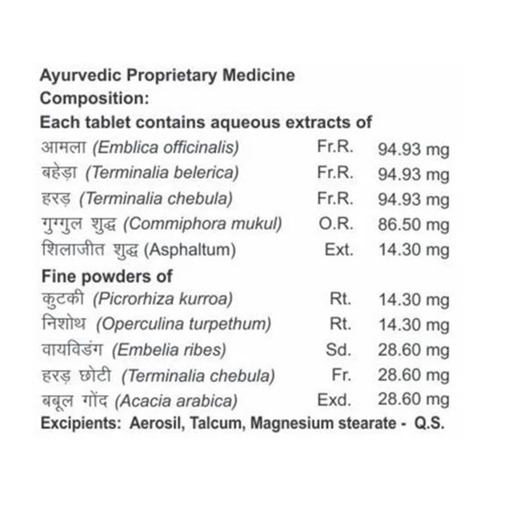 Patanjali Divya Medohar Vati - 100 tabs