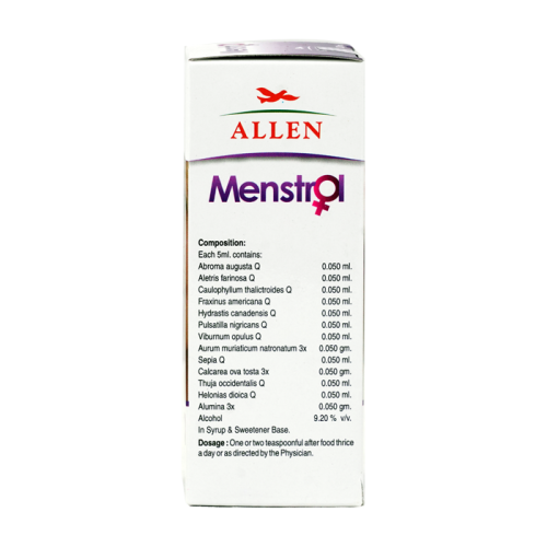 Allen Homeopathy Menstrol Leucorrhoea Tonic