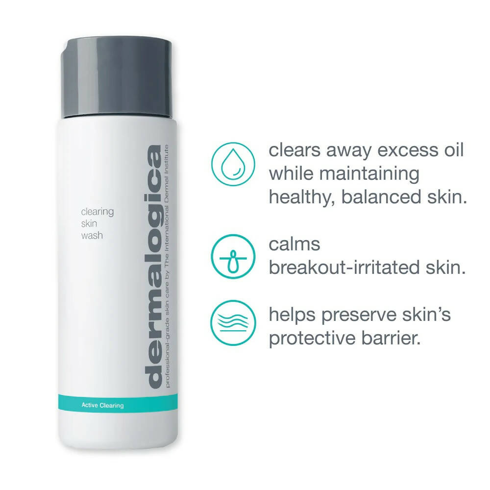 Dermalogica Clearing Skin Wash for Oily & Acne-Prone Skin - 250 ml