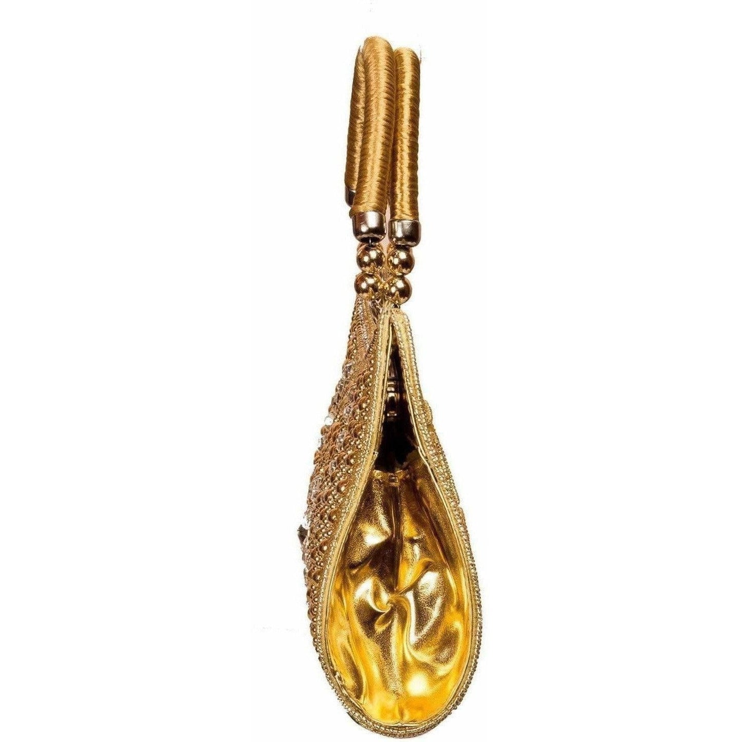 Louise Belgium Hand-held Bag  (Gold)