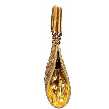 Louise Belgium Hand-held Bag  (Gold)