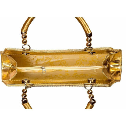 Louise Belgium Hand-held Bag  (Gold)
