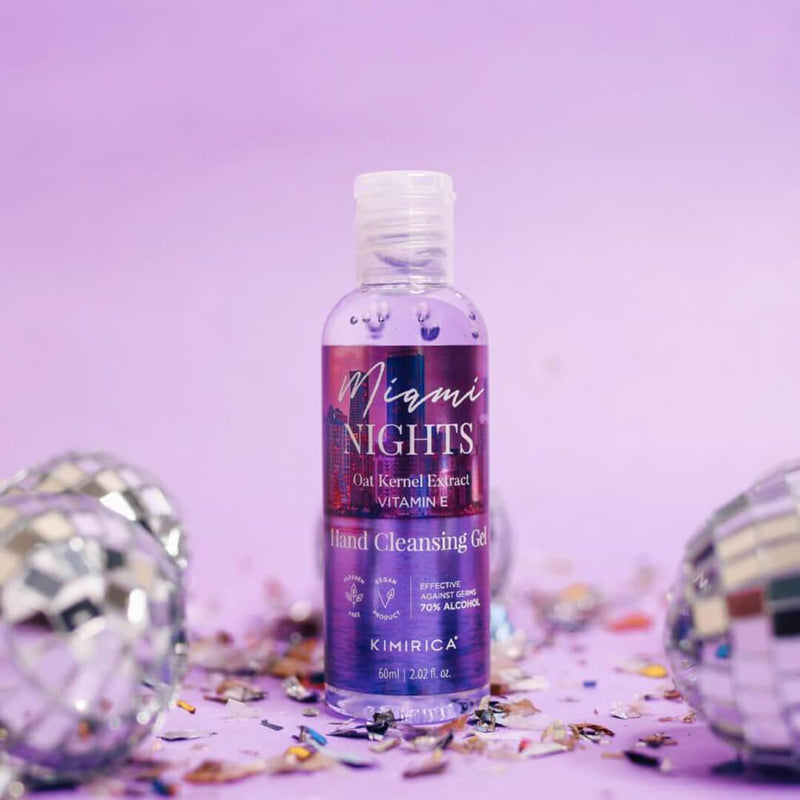 Kimirica Miami Nights Sanitizer Hand Cleansing Gel - 60 ml