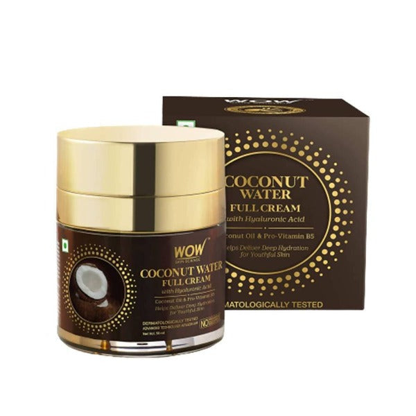 Wow Skin Science Coconut Water Full Cream With Hyaluronic Acid - 50 ml