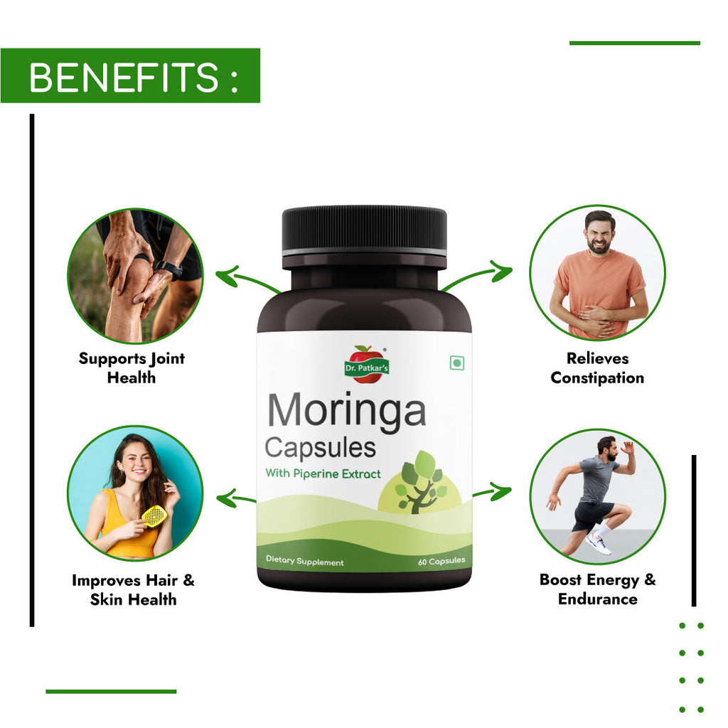 Dr. Patkars Moringa Capsule - 60 Capsules