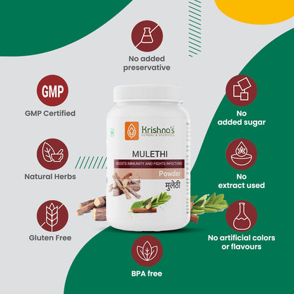 Krishna'S Herbal & Ayurveda Mulethi Powder