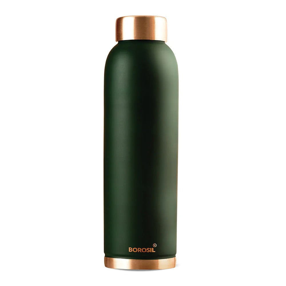Borosil Copper Bottle Green