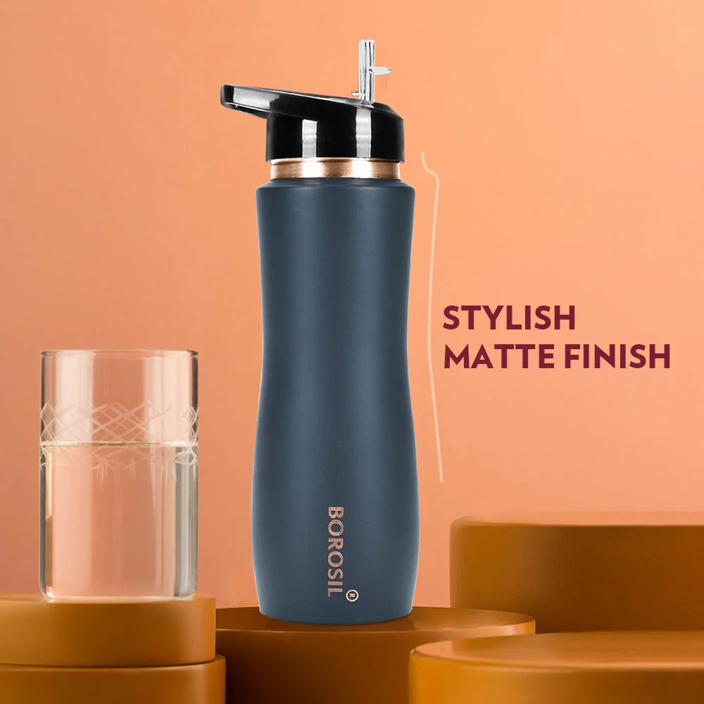 Borosil Sipper Copper Bottle  750ml