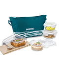 Borosil Steller Glass Tiffin Office Lunch Box Bag Daisy