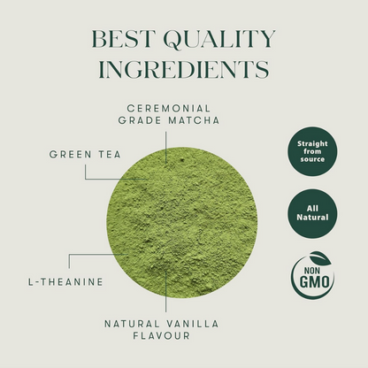 Luxmi Estates Vanilla Matcha with Probiotics