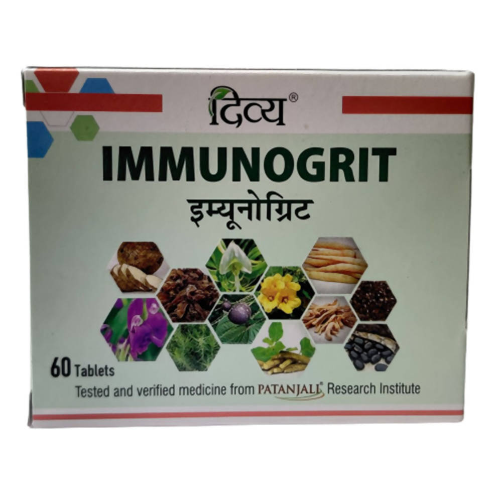 Patanjali Divya Immunogrit Tablets - 60 tabs