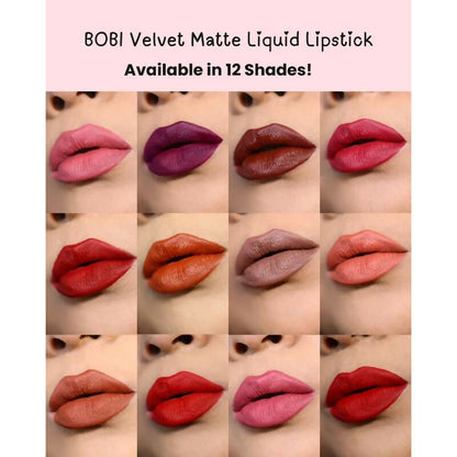BOBI Velvet Matte Liquid Lipstick, Shade_5 KISS