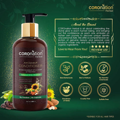 Coronation Herbal Anti Dandruff Hair Conditioner