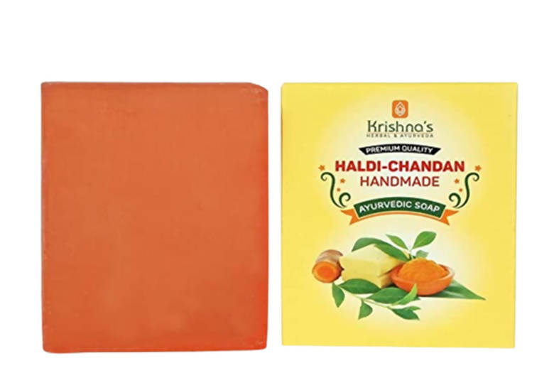 Krishna's Herbal & Ayurveda Haldi-Chandan Handmade Soap