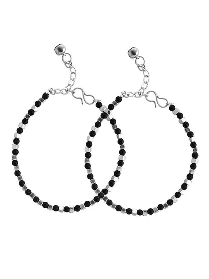 VOJ Women Multi Color stainless steel Anklet