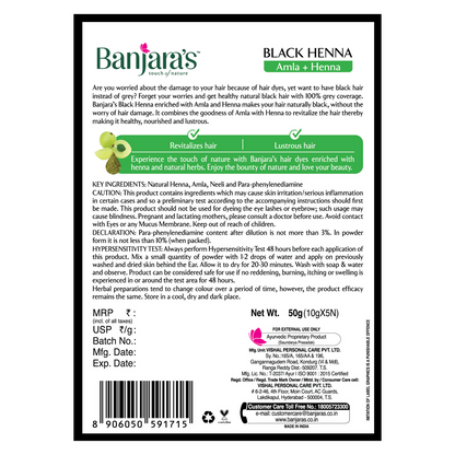 Banjara's Black Henna with Amla
