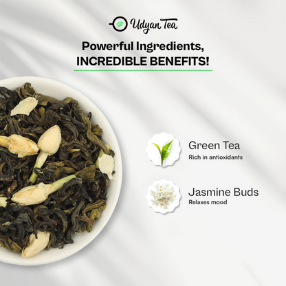 Udyan Tea Jasmine Jade Green Tea