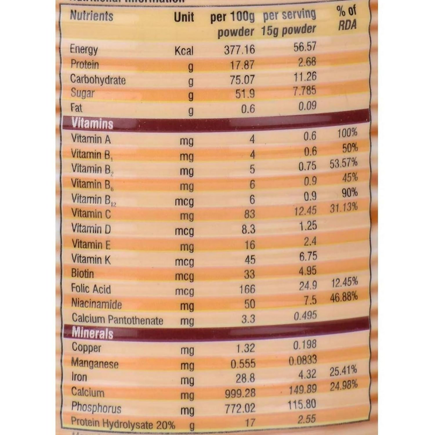 Ecoprot Chocolate Flavour Powder