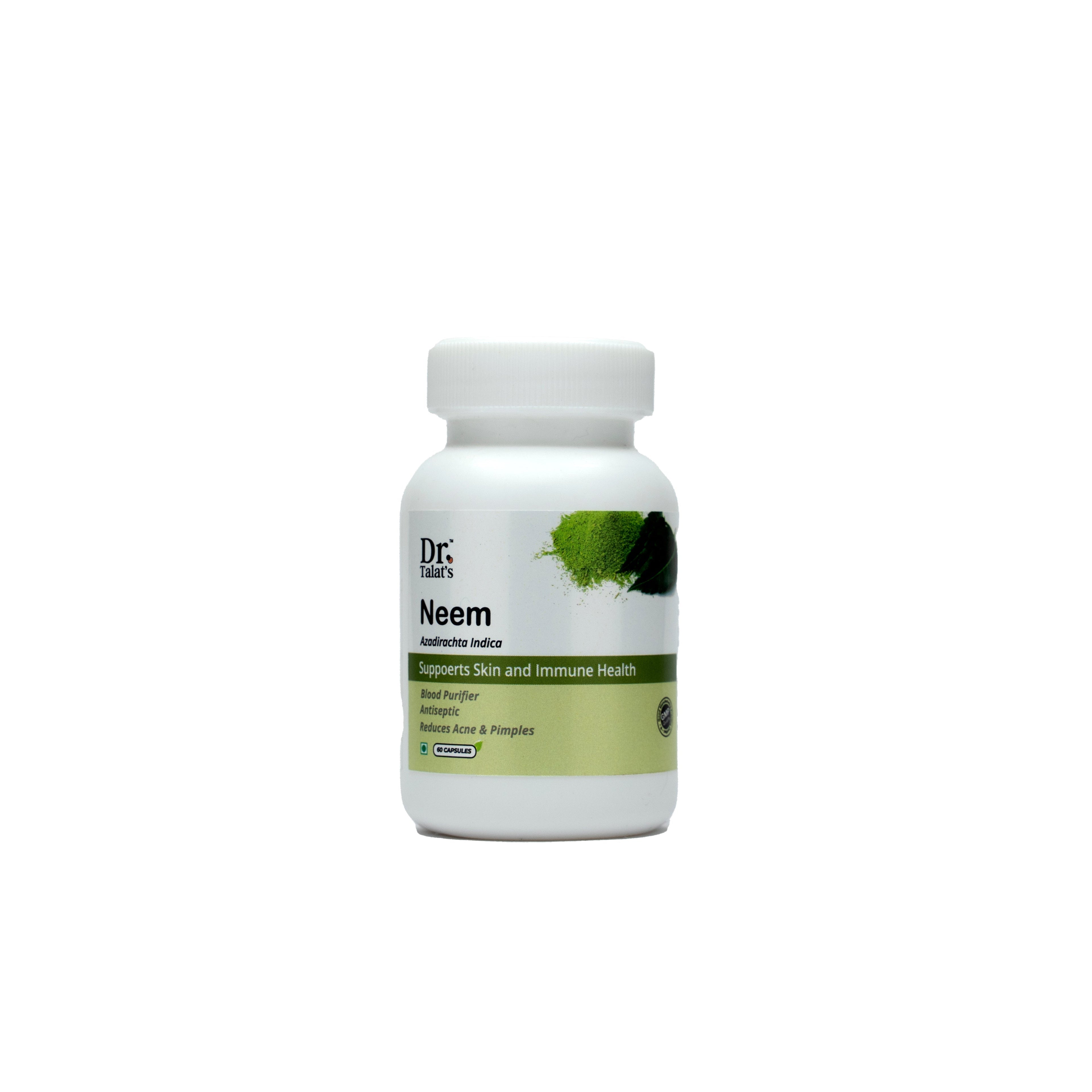 Dr. Talat's Neem - Blood Purifier - 60 Capsules