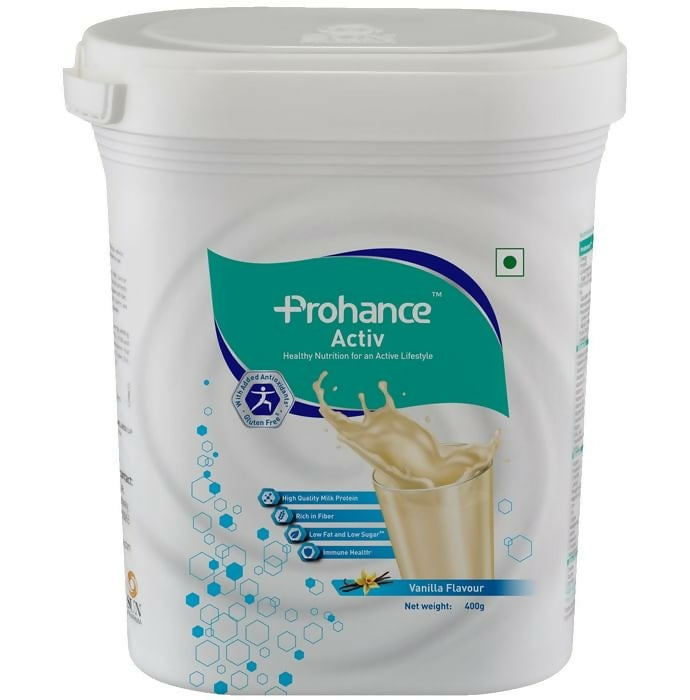 Prohance Activ Nutritional Supplement Powder - Vanilla Flavor