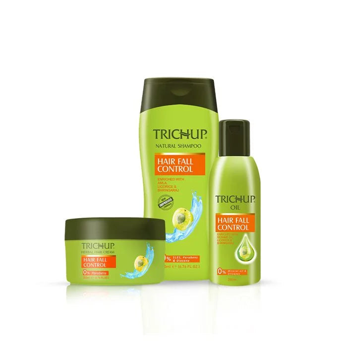 Trichup Hair Fall Control Oil Shampoo & Cream - 600 ml