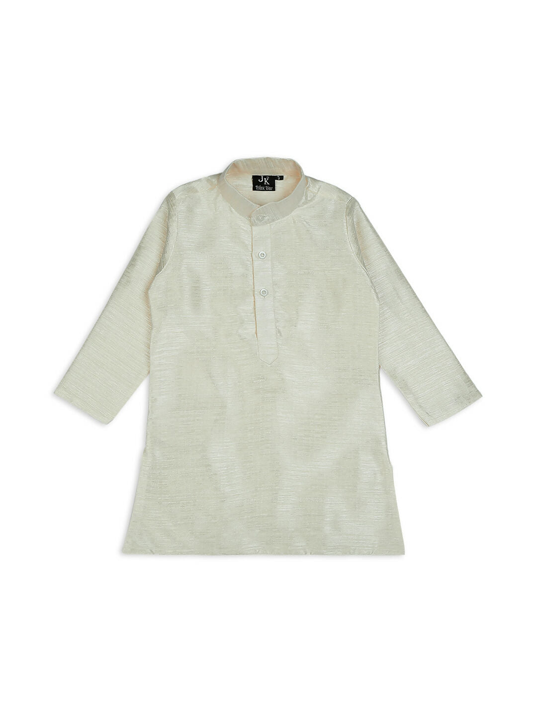Joban Fashion Kids Island Elegance Sequence work Nehru Jacket Full Sleeves Kurta, Pyjama Set - Cream