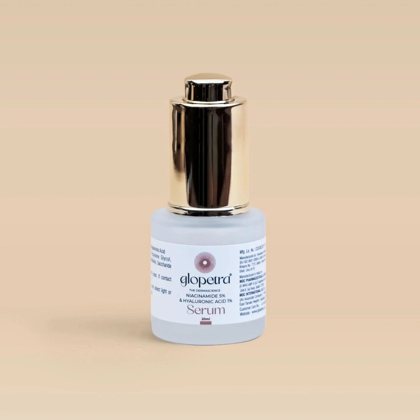 Glopetra Niacinamide & Hyaluronic Acid Serum For Acne & Dark Spots